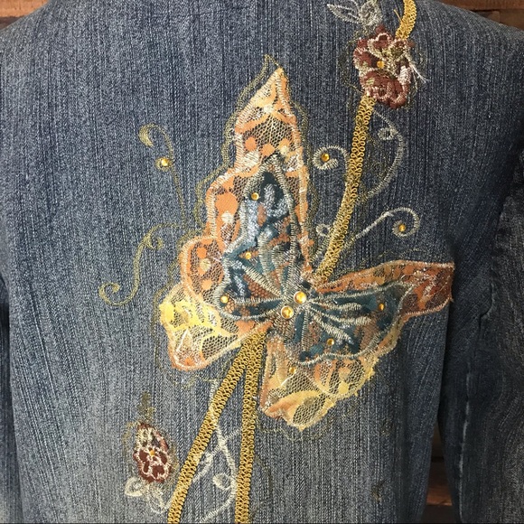 JOU JOU Denim Jacket - Picture 5 of 7